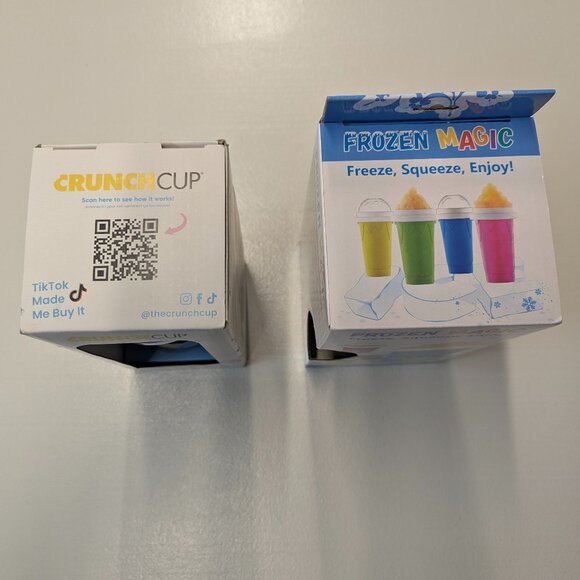 NIB Crunch Cup Cereal on the Go and NIB Frozen Magic Squeeze Cup - Picture 5 of 9